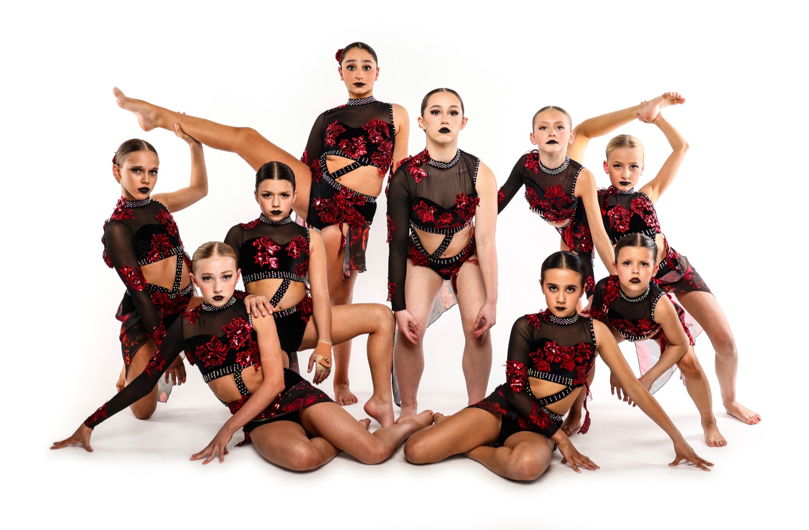 Dance group portrait